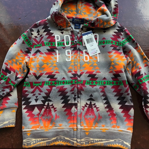 polo aztec jacket